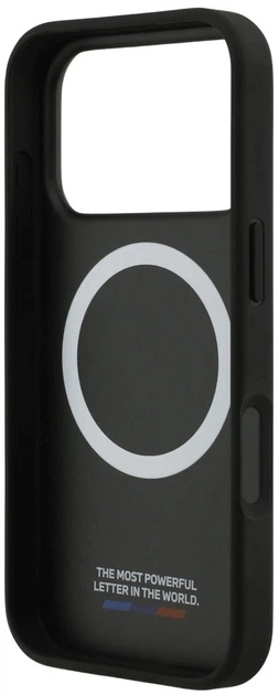 Чохол BMW M Carbon Tricolor Line MagSafe для Apple iPhone 17 Pro Black (3666339558932) - зображення 6