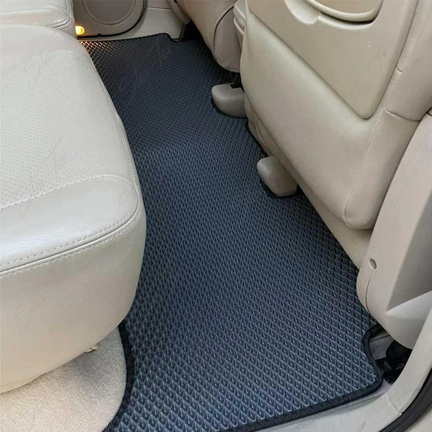Комплект ковриков в салон Star-Tex на Renault Grand Scenic II (2003 - 2009) EVA/Ромб Серый - Фото 3 Комплект ковриков в салон Star-Tex на Renault Grand Scenic II (2003 - 2009) EVA/Ромб Серый - изображение 3