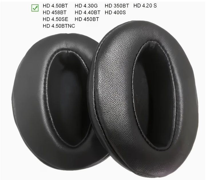 Амбушури Sennheiser HD400s, HD4.20, HD4.30, HD4.40, HD4.50 btnc, HD450bt - Фото 8 Амбушури Sennheiser HD400s, HD4.20, HD4.30, HD4.40, HD4.50 btnc, HD450bt - зображення 8