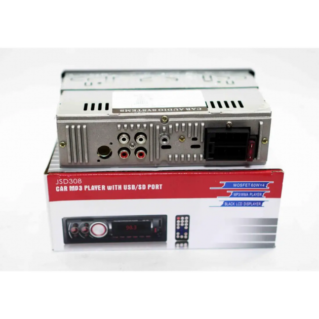 Автомагнитола 1 DIN JSD308 ISO Bluetooth FM USB microSD AUX 4x60Вт Hands free - изображение 4