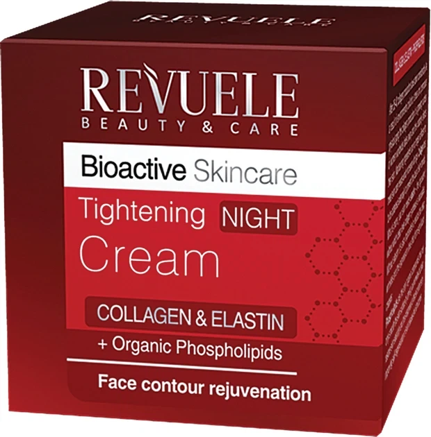 Крем нічний з колагеном та еластином Bio Active Skin Carе Revuele 50 мл - Фото 1 Крем нічний з колагеном та еластином Bio Active Skin Carе Revuele 50 мл - зображення 1