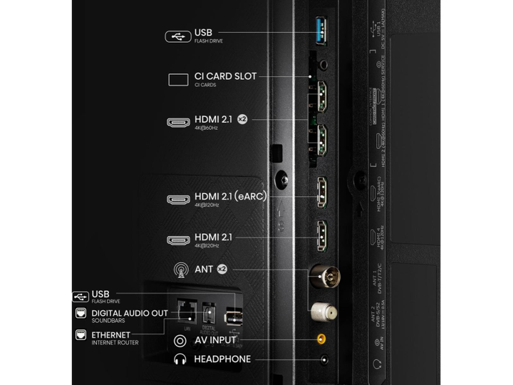 Телевізор Hisense 55A85N - изображение 3
