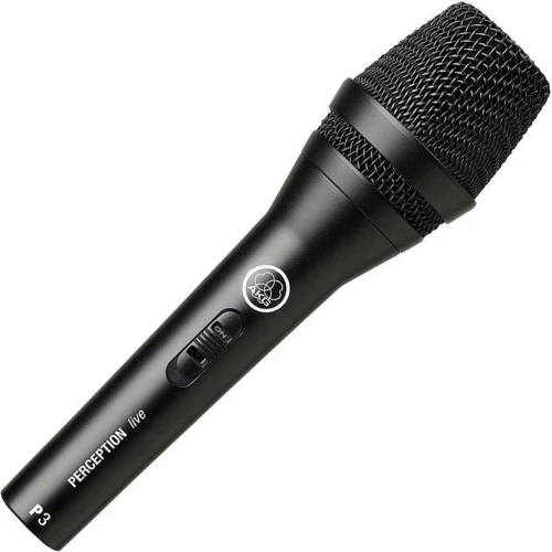 Микрофон AKG P3 S Black (3100H00140) AKG 3100H00140 920214 - Фото 2 Микрофон AKG P3 S Black (3100H00140) AKG 3100H00140 920214 - изображение 2