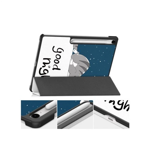 Чохол до планшета BeCover Smart Case Samsung Galaxy Tab S10 FE Plus (SM-X620/SM-X626) 13.1" Good Night (713387) BeCover 713387 919554 - Фото 6 Чохол до планшета BeCover Smart Case Samsung Galaxy Tab S10 FE Plus (SM-X620/SM-X626) 13.1" Good Night (713387) BeCover 713387 919554 - зображення 6