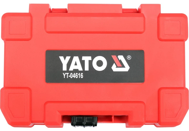 Набір насадок Yato YT-04616 ударних викруткових 37 шт (5906083114168) - зображення 4