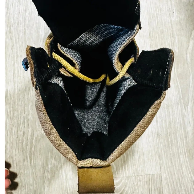 Берцы военные Bistfor, демисезонные, кожаные мембрана GORE-TEX мужские ботинки водонепроницаемые, 43 размер, койот - изображение 6
