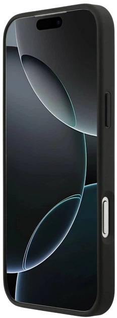 Панель Guess Grained Big 4G & Classic Logo для Apple iPhone 17 Pro Max Black (3666339524906) - зображення 7
