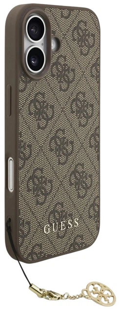 Панель Guess 4G Charms Collection MagSafe для Apple iPhone 17 Brown (3666339525613) - зображення 3