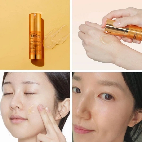 Сироватка-бустер для обличчя VT Cosmetics Vita-light Shot 100 з мікроіглами та вітаміном C 50 мл - зображення 2