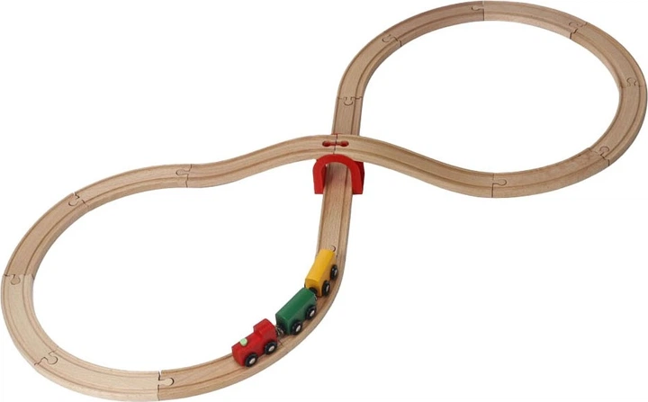 Zestaw pociągów Wonders drewniany 1340417 (8720573854641) - obraz 2