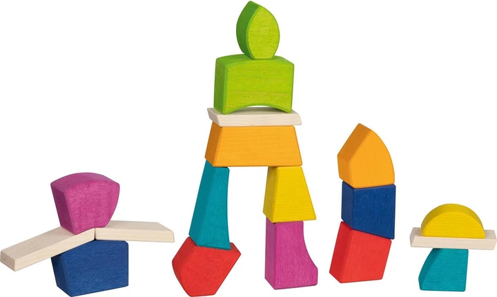 Дерев'яний конструктор Goki Creo 14 елементів 5220320 (4013594583558) - зображення 2