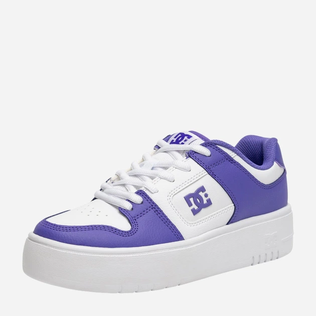 Женские кеды кожаные низкие Dc Shoes Manteca 4 Platform ADJS100156-5GW 5905588847489 36 23.37 см Белые (5905588847526) - изображение 2