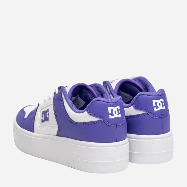 Женские кеды кожаные низкие Dc Shoes Manteca 4 Platform ADJS100156-5GW 5905588847489 36 23.37 см Белые (5905588847526) - изображение 4