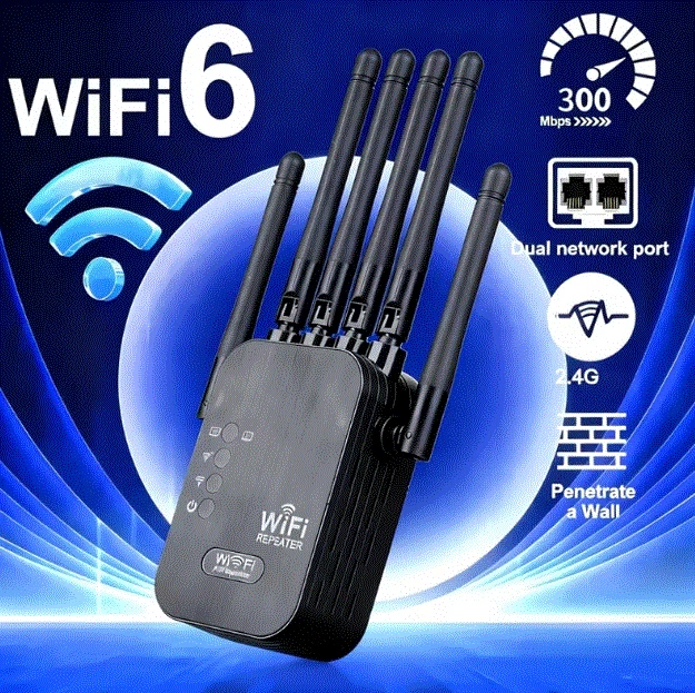 Усилитель сигнала Wi-Fi для роутера Wi-Fi репитер - Фото 1 Усилитель сигнала Wi-Fi для роутера Wi-Fi репитер - изображение 1
