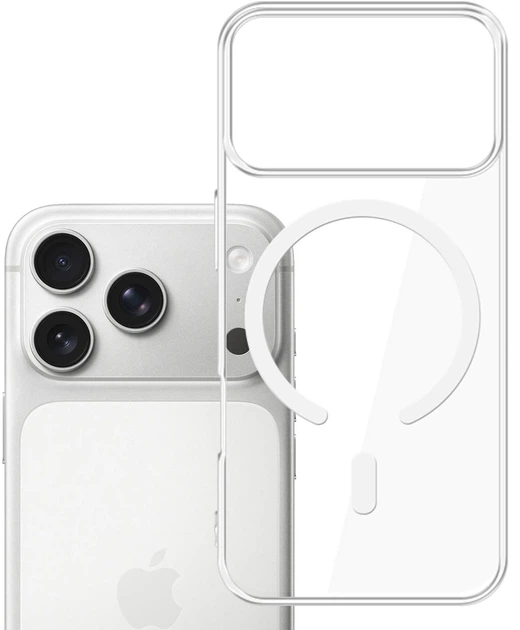 Панель 3MK EverClear MagCase для Apple iPhone 17 Pro Max Clear (5903108664103) - зображення 2