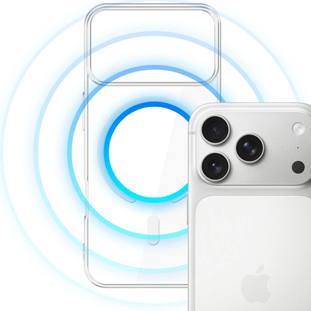 Панель 3MK EverClear MagCase для Apple iPhone 17 Pro Max Clear (5903108664103) - зображення 3