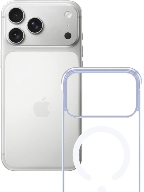 Панель 3MK Just20g MagCase для Apple iPhone 17 Pro Max Clear (5903108665094) - зображення 2