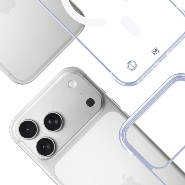 Панель 3MK Just20g MagCase для Apple iPhone 17 Pro Max Clear (5903108665094) - зображення 4