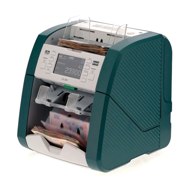 Сортировщик банкнот Smart LS-200V 2-х карманный мультивалютный - изображение 3