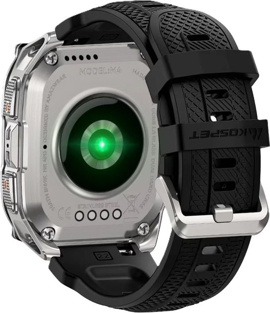 Смарт-часы Kospet Tank M4 Silver - изображение 6