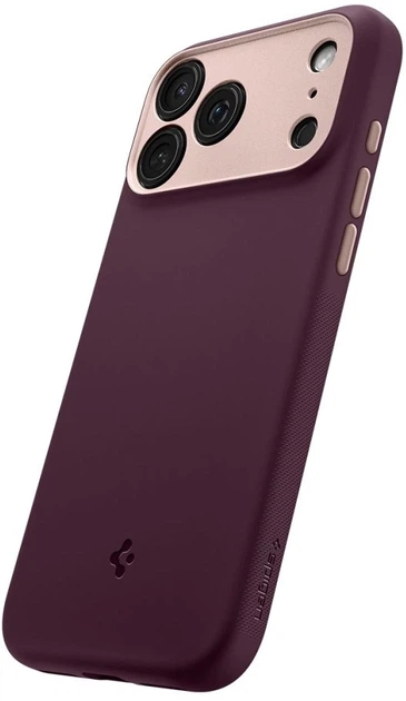 Панель Spigen Nano Pop Mag MagSafe для Apple iPhone 17 Pro Burgundy (8800283314595) - зображення 3