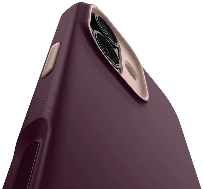 Панель Spigen Nano Pop Mag MagSafe для Apple iPhone 17 Burgundy (8800283314977) - зображення 10
