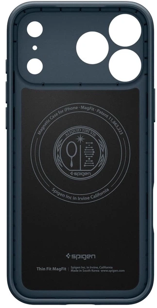 Панель Spigen Parallax "S" MagSafe для Apple iPhone 17 Pro Max Navy Blue (8800283314090) - зображення 4