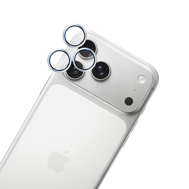 Szkło hartowane 3MK HARDY Lens Protection Pro do Apple iPhone 17 Pro /17 Pro Max Silver (5903108664295) - obraz 5