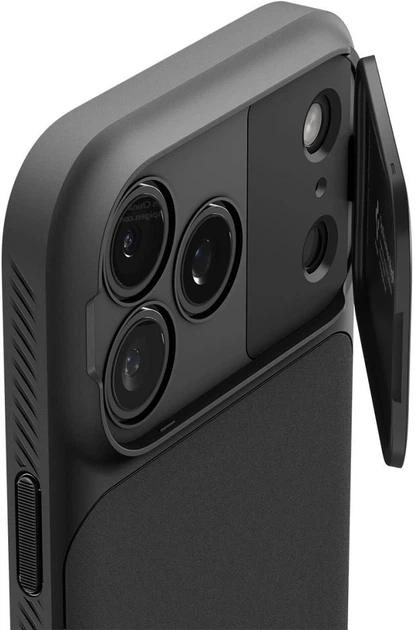 Панель Spigen Optik Armor MagSafe для Apple iPhone 17 Pro Black (8800283310825) - зображення 7