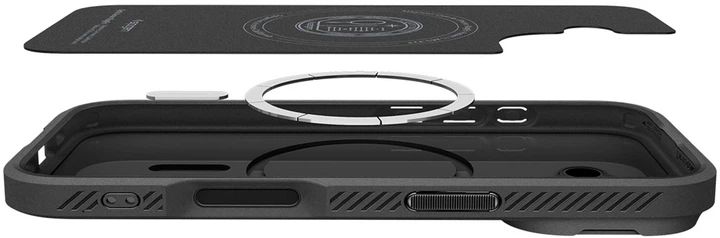 Панель Spigen Optik Armor MagSafe для Apple iPhone 17 Black (8800283311167) - зображення 10