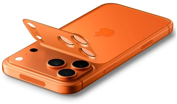Szkło hartowane Spigen Optik Pro XL do Apple iPhone 17 Pro Max Orange (8800283317824) - obraz 3