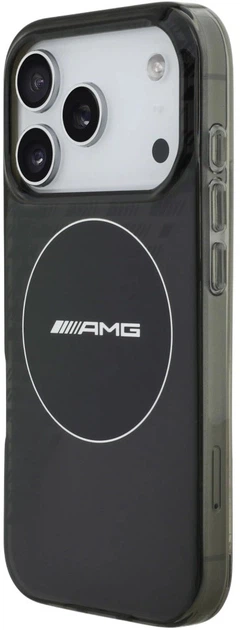 Панель AMG Double Layer Transparent Smocked MagSafe для Apple iPhone 17 Pro Black (3666339542047) - зображення 2