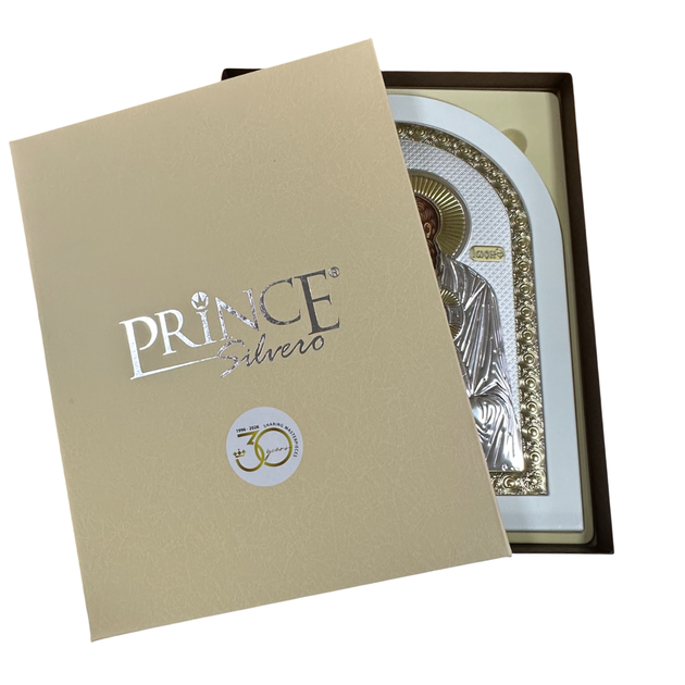 Грецька ікона Prince Silvero Святе Сімейство 25х33 см MA/E1105/WH-VX 25Х33 см - зображення 2