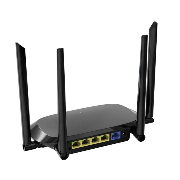 Маршрутизатор XON SmartLink X1200S5 1200Мбит/с 5/2.4 ГГц Черный (CNSWSW024412B 4142) - Фото 2 Маршрутизатор XON SmartLink X1200S5 1200Мбит/с 5/2.4 ГГц Черный (CNSWSW024412B 4142) - изображение 2
