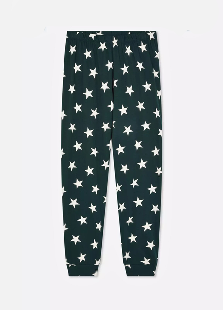 Пижамные хлопковые штаны Primark Printed Bottom Pyjama XXS Низ пижамы Зеленый (8942) - изображение 5