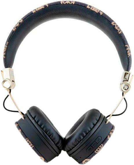 Навушники Guess Peony Script Round Shape Black (3666339328962) - зображення 3