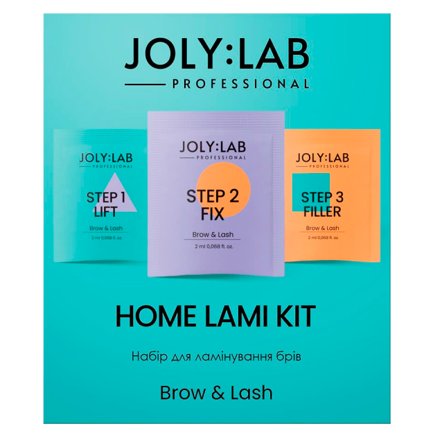 JolyLab Набір для домашнього ламінування брів "Home Lami Kit" - зображення 2