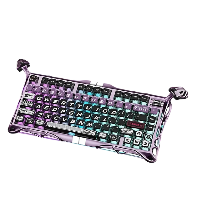 Клавіатура Gravastar Mercury V75 pro Iron Purple - Фото 2 Клавіатура Gravastar Mercury V75 pro Iron Purple - зображення 2