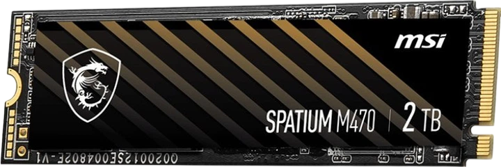 SSD M.2 накопитель MSI Spatium M470 Pro 2TB (S78-440Q990-P83) - Фото 2 SSD M.2 накопитель MSI Spatium M470 Pro 2TB (S78-440Q990-P83) - изображение 2