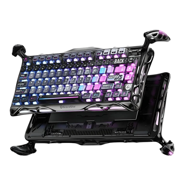 Клавиатура Gravastar Mercury K1 Pro Special Edition - Cyberpunk - изображение 2