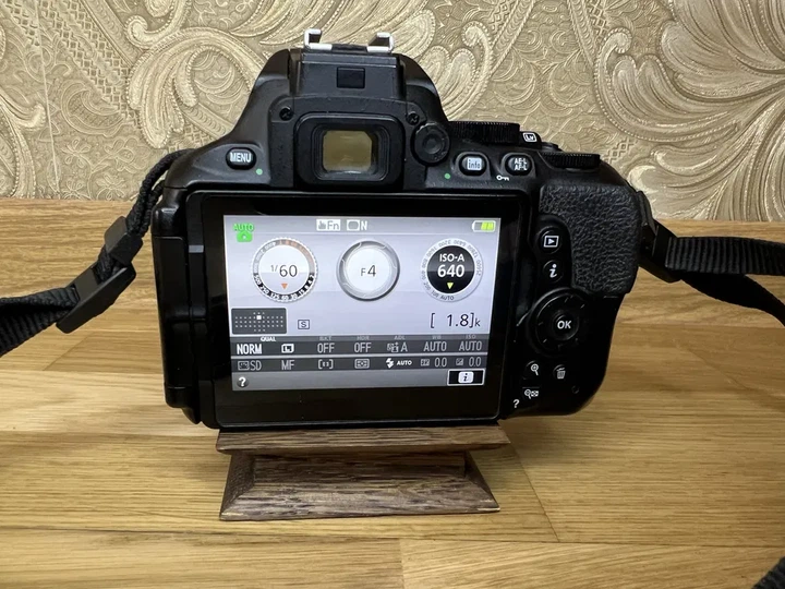 Зеркальный фотоаппарат Nikon D5600 (Nikkor AF-S 18-55mm VR) - Б/У - Фото 9 Зеркальный фотоаппарат Nikon D5600 (Nikkor AF-S 18-55mm VR) - Б/У - изображение 9
