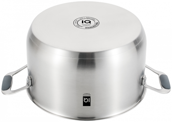 Кастрюля со сливом IQ Be Brave IQ-2052-20 (20см/3.2л) - Фото 3 Кастрюля со сливом IQ Be Brave IQ-2052-20 (20см/3.2л) - изображение 3