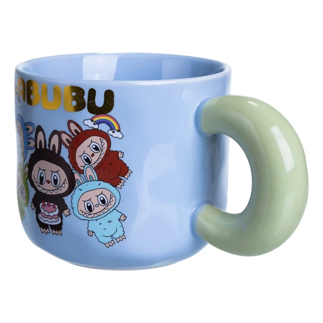 Чашка порцелянова Labubu Bring Joy 400 (мл) подарункова кружка прикольна чашка для дітей на подарунок FM-22C - Фото 3 Чашка порцелянова Labubu Bring Joy 400 (мл) подарункова кружка прикольна чашка для дітей на подарунок FM-22C - изображение 3