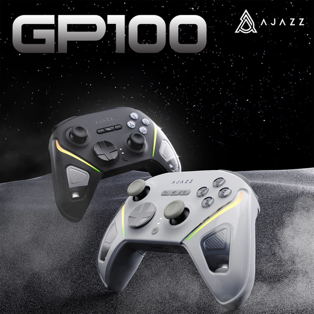 Бездротовий геймпад Ajazz GP100 White (GP100-W) - зображення 6