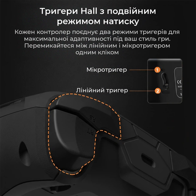 Бездротовий геймпад Ajazz GP100 Black (GP100-B) - зображення 9