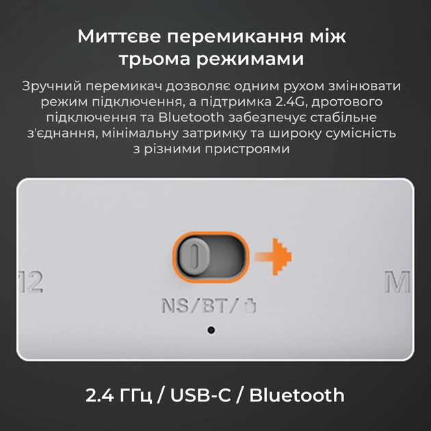 Бездротовий геймпад Ajazz GP100 White (GP100-W) - зображення 13