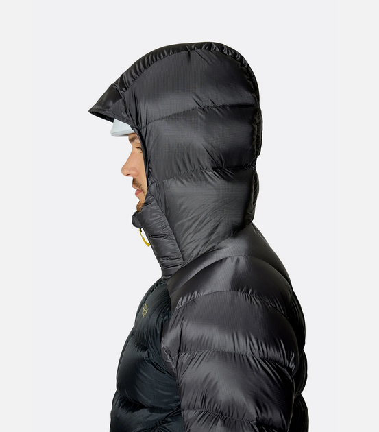 Куртка чоловіча зимова Rab Neutrino Pro Hoody, Black/Graphene, S (RB QDB-85-BGP-SML) - зображення 5