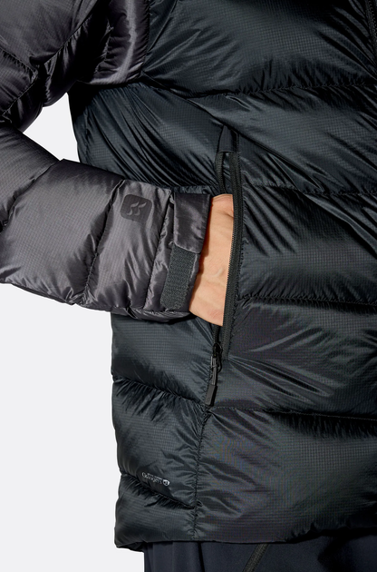Куртка чоловіча зимова Rab Neutrino Pro Hoody, Black/Graphene, S (RB QDB-85-BGP-SML) - зображення 11