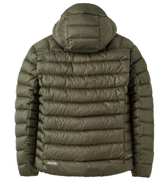 Куртка чоловіча зимова Rab Electron Pro Hoody, Army, M (RB QDB-81-ARM-MED) - Фото 2 Куртка чоловіча зимова Rab Electron Pro Hoody, Army, M (RB QDB-81-ARM-MED) - зображення 2