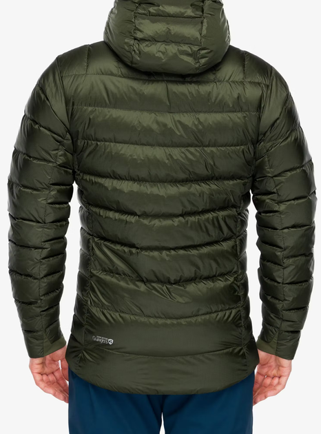 Куртка чоловіча зимова Rab Electron Pro Hoody, Army, M (RB QDB-81-ARM-MED) - Фото 13 Куртка чоловіча зимова Rab Electron Pro Hoody, Army, M (RB QDB-81-ARM-MED) - зображення 13